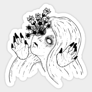 Deadly Nightshade Sticker